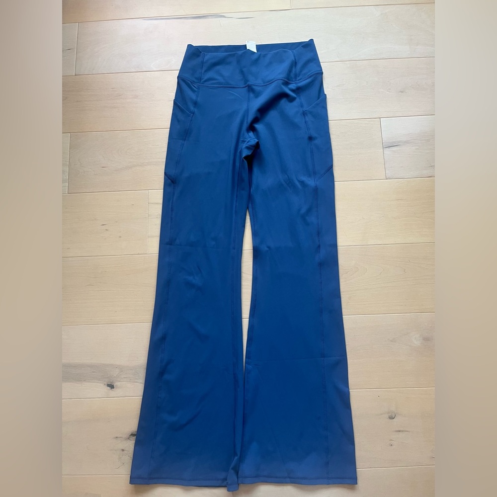 Fabletics PureLuxe High-Waisted Pocketed Kick Flare